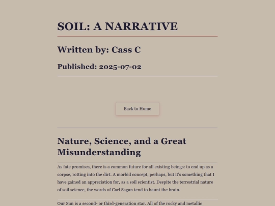 collected/soil-a-narrative screenshot