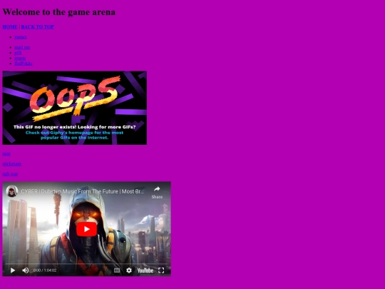 games screenshot