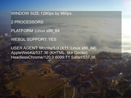 info screenshot