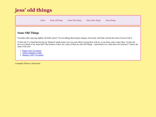old-things screenshot
