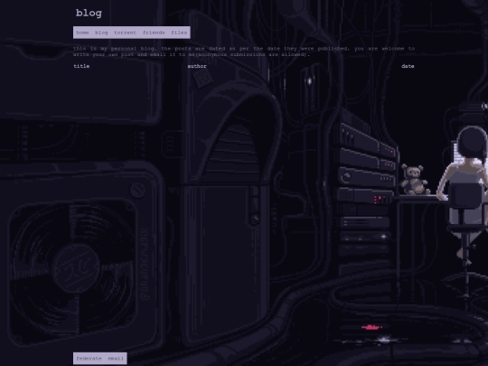 blog screenshot