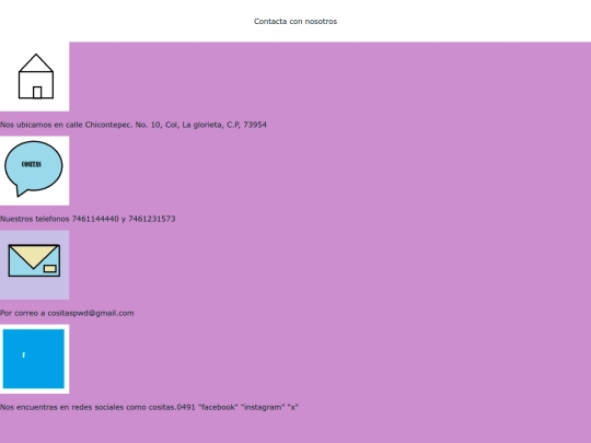 pagina2 - copia/Contacto screenshot
