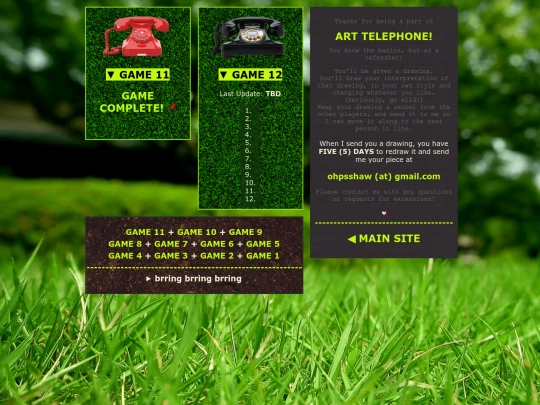 telephone screenshot
