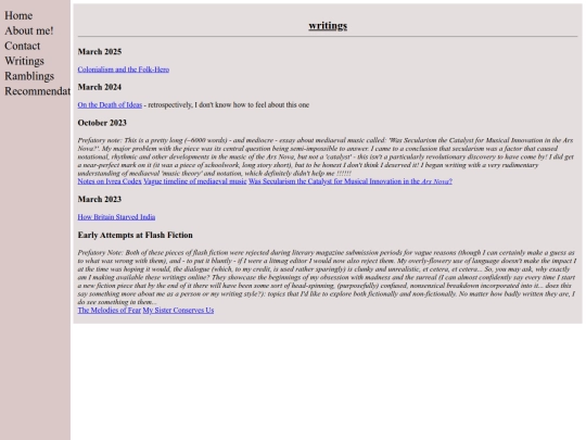 writing screenshot