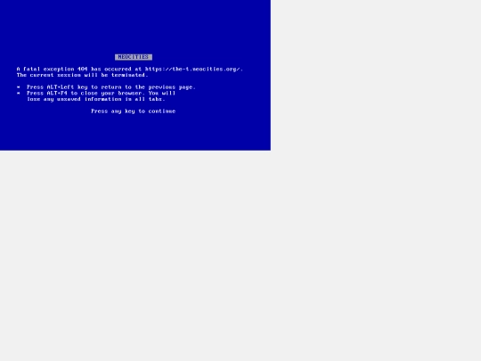 not_found screenshot