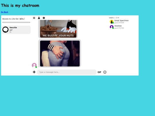 Chat screenshot