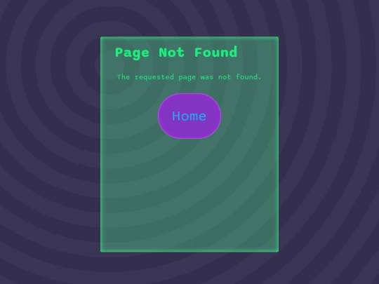 not_found screenshot