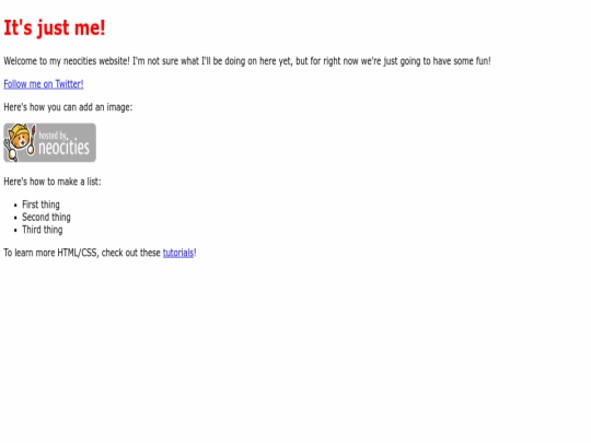 index screenshot