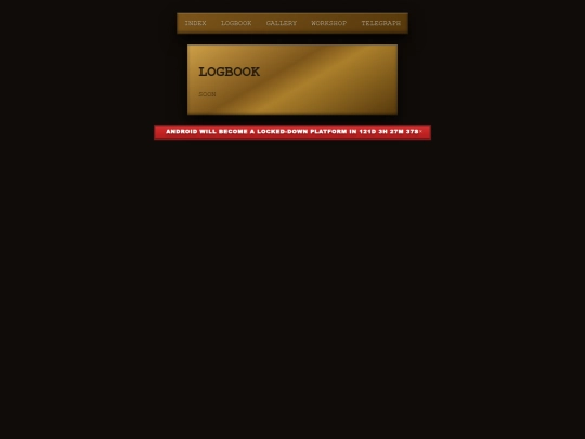 logbook screenshot