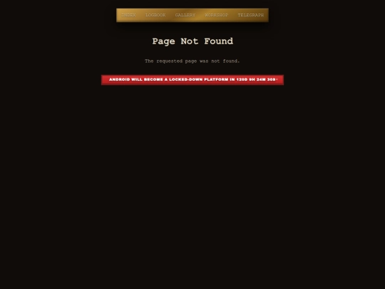 not_found screenshot