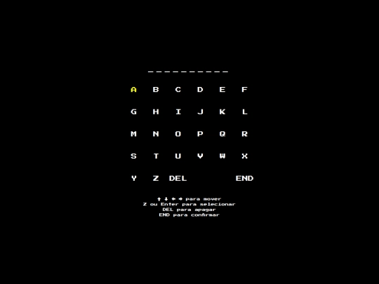 Name screenshot