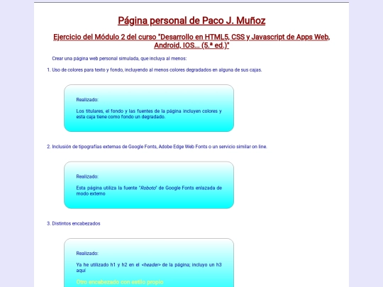 modulo2 screenshot