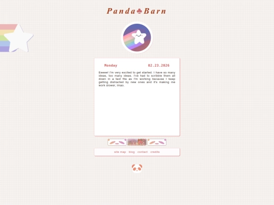 blog screenshot