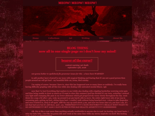 bloglandingpage screenshot