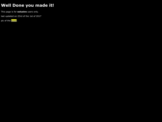 secrets/home screenshot