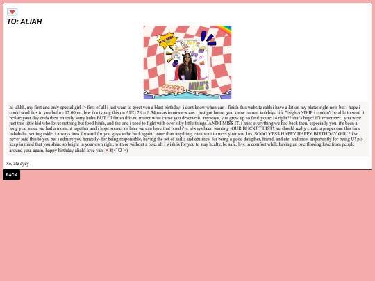 message screenshot