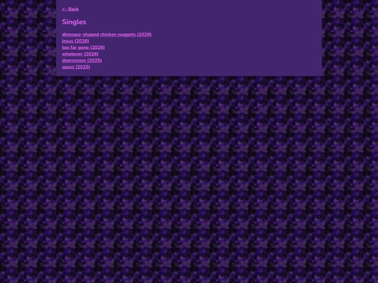 albums screenshot
