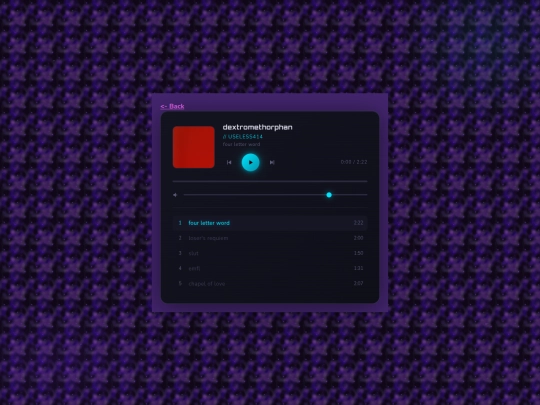 dextromethorphan screenshot