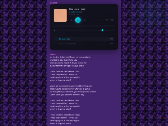 theloveilost screenshot