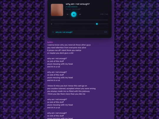 whyaminotenough screenshot