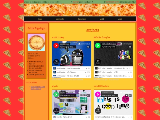 projects screenshot