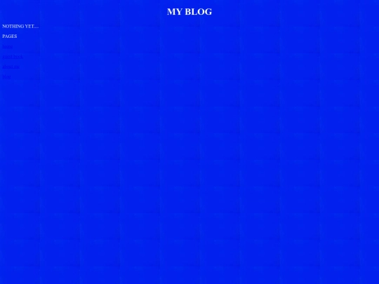 BLOG screenshot