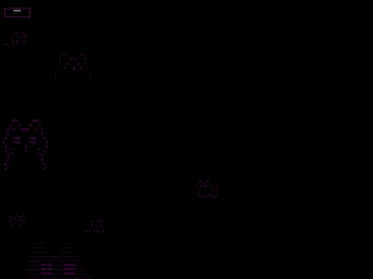 ascii screenshot