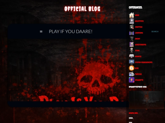 blog screenshot