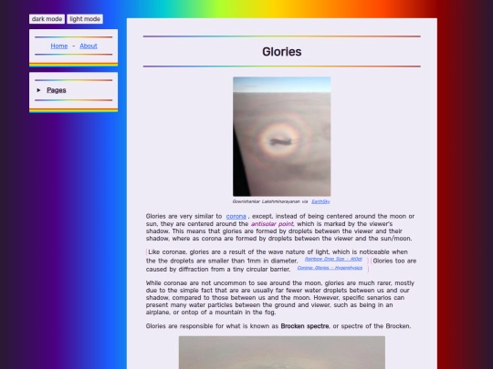glories screenshot
