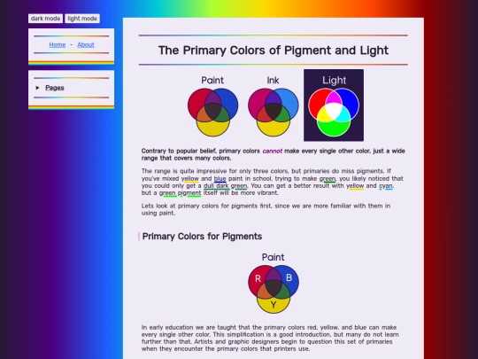 primaries screenshot