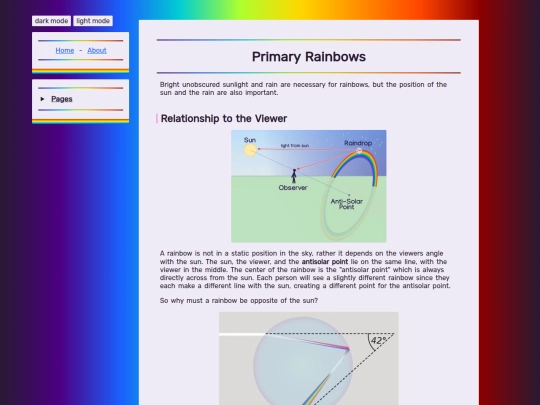 rainbows screenshot