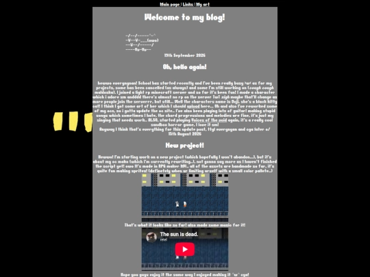 blog screenshot
