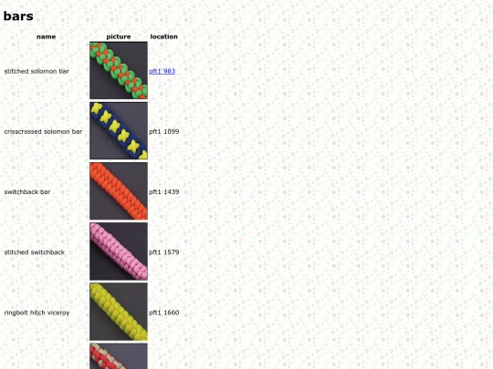 knots/bars screenshot