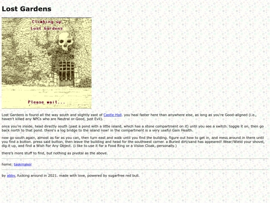 taskmaker/gardens screenshot