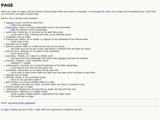 tombof/angels screenshot
