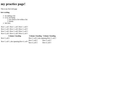 learning screenshot