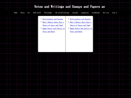 Notes screenshot