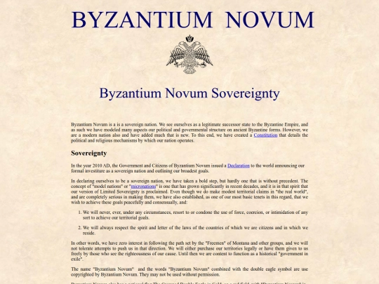 sovereignty screenshot