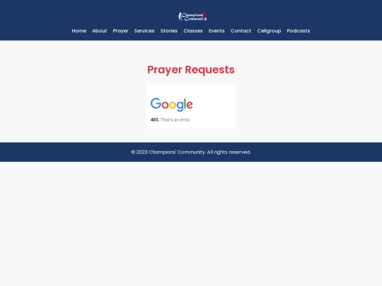 prayer screenshot