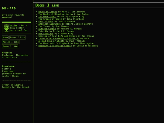 pages/books screenshot