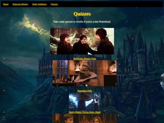 quizzes screenshot