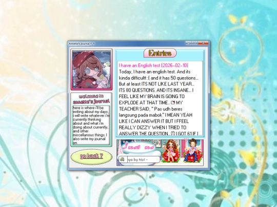 blog screenshot