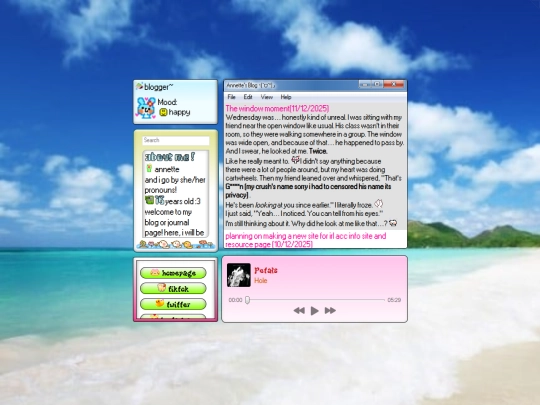 journal screenshot