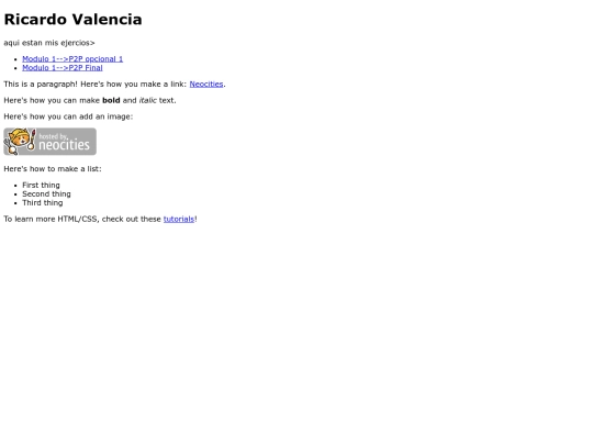 index screenshot