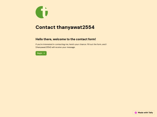 shortlink/contact screenshot