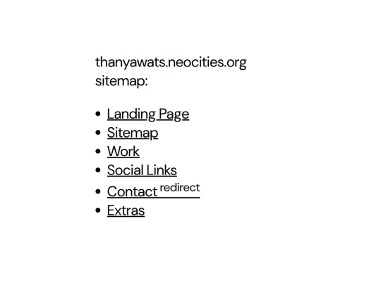 sitemap screenshot