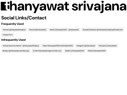 tentative/links screenshot