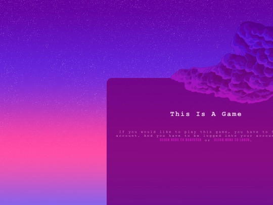 Game/home screenshot