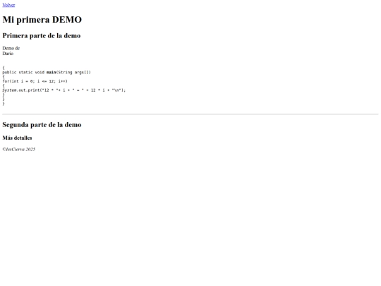demo1 screenshot