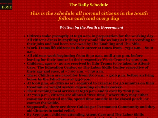 DailySchedule screenshot
